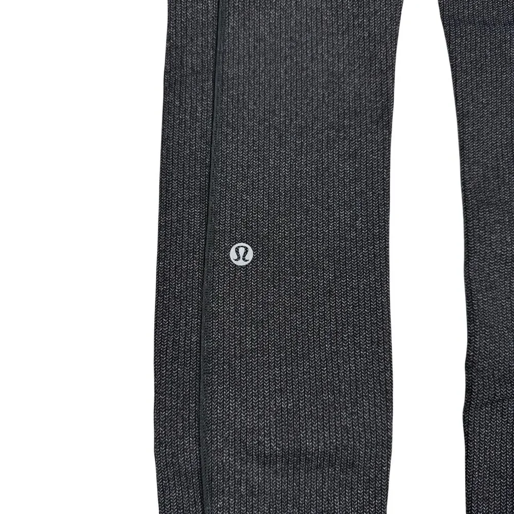 LULULEMON Speed Up Tight 28" Sz 4 Power Luxtreme Variegated Knit lack Heathered - Picture 10 of 12